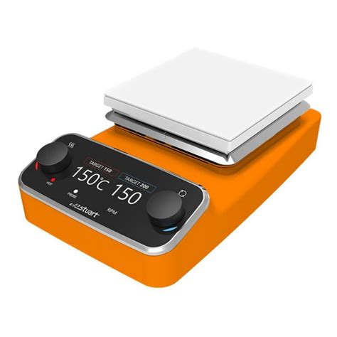 Cole Parmer Stuart Premium Digital Hot Plate Stirrer Tangerine Ambient Fisher Scientific