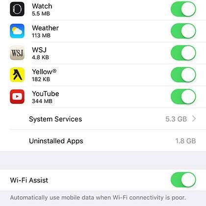 Telcos Warn About Ios S Wi Fi Assist Feature