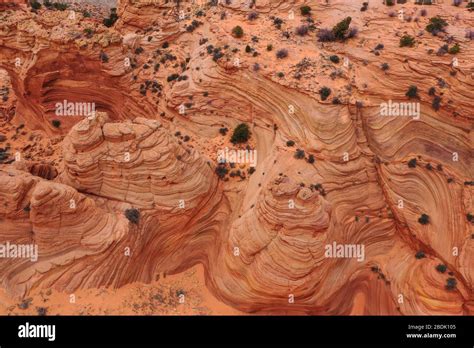Strange Rock Formations In Wah Weap Arizona Desert Stock Photo Alamy