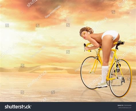 Retro Photo Nude Sexy Pin Up Rider Stock Photo 256936468 Shutterstock