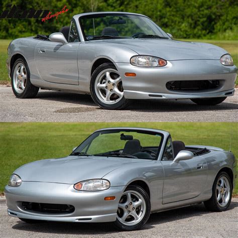 Fits 99 00 Mazda Miata OE Factory Style Front Bumper Lip Spoiler