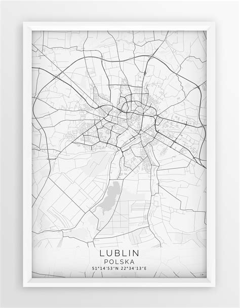 Lublin Mapa Lublin I Okolice Mapa Turystyczna Kartpol