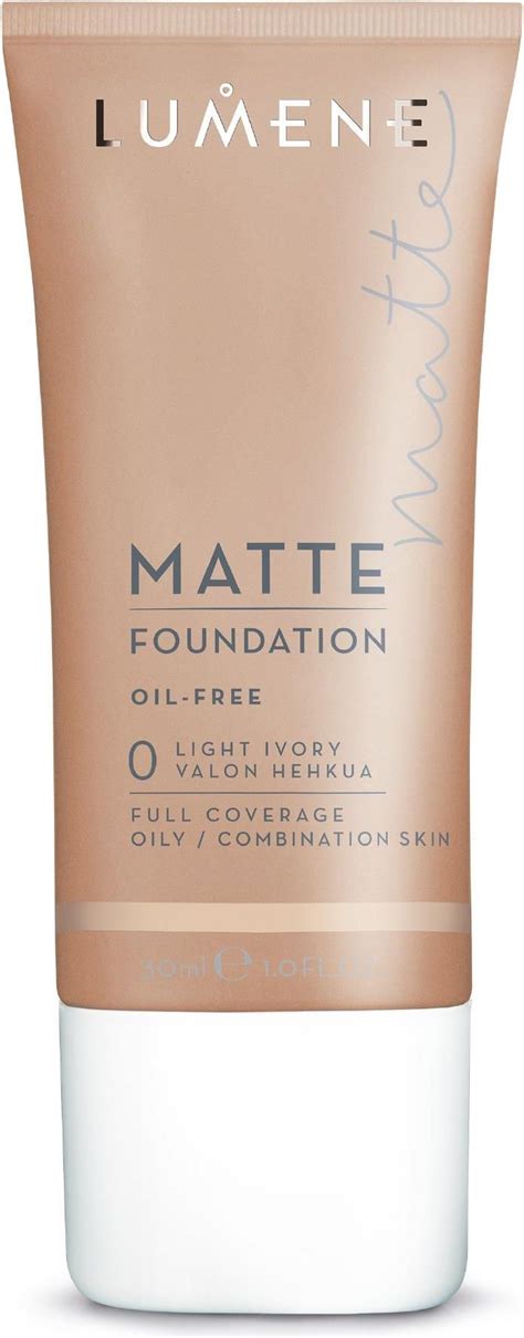 Lumene Podkład Matujący O Właściwościach Kryjących Matt Foundation 0 ...