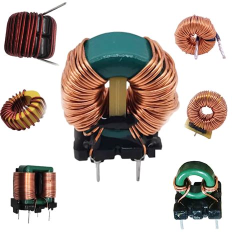 High Current High Power Toroidal Coil Inductor Flat Copper Wire Ferrite