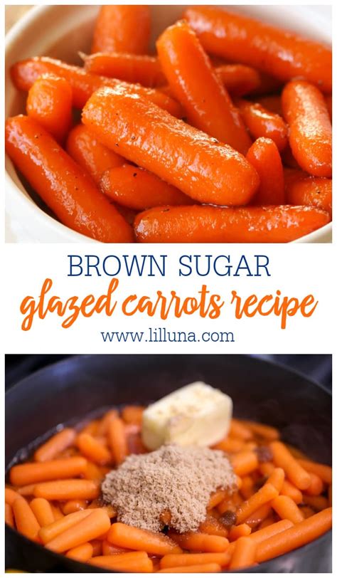 Brown Sugar Glazed Carrots Made In Minutes Video Lil Luna