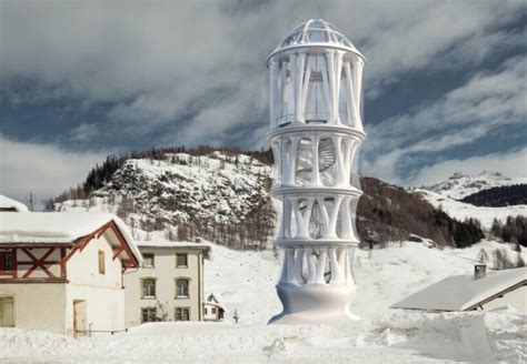 Tallest 3D Printed Tower In The World To Open In Swiss Alps As Concert