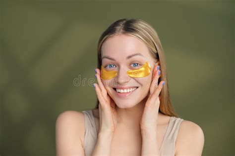 Close Up Of Blonde Caucasian Girl Face With Natural No Makeup Look And