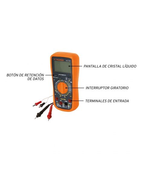 MUT 39 Multímetro Digital Profesional con RMS Verdadero 10402