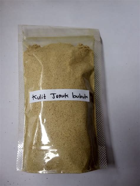 Jual Bubuk Kulit Jeruk Limau Limo 500 Gram Kota Yogyakarta