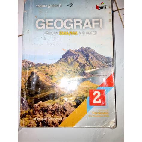 Jual Geografi Peminatan Untuk Sma Ma Kelas Xi Sma Shopee Indonesia