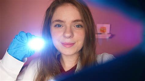 Asmr Cranial Nerve Exam But You Can Close Your Eyes 😌 Doctor Roleplay For Sleep 💤 Youtube