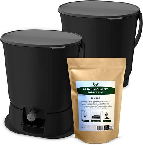 Amazon Teraganix Bokashi Compost Starter Kit Essential Set