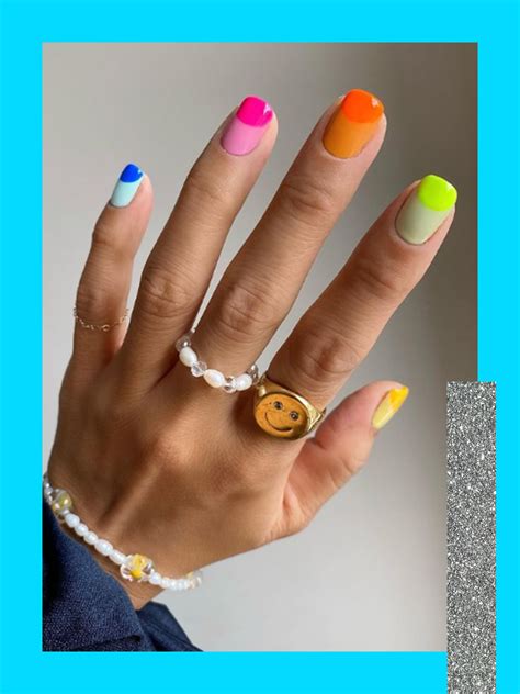 The Prettiest Neon Nail Designs To Try For Your Next Manicure Sugar