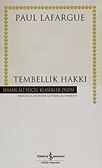 Tembellik Hakk Hasan Ali Y Cel Klasikler Dizisi Kapak De I Ebilir