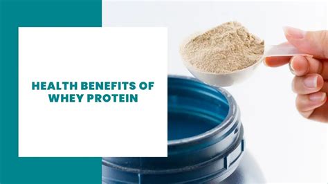 Health Benefits Of Whey Protein