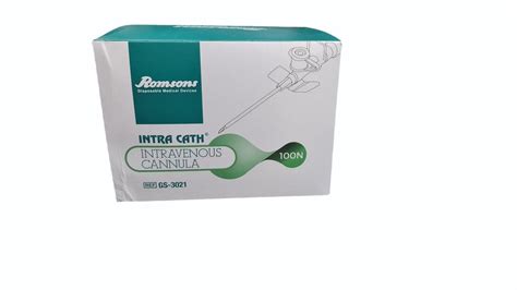 Romsons Intra Cath Iv Cannula For Hospital G At Piece In New