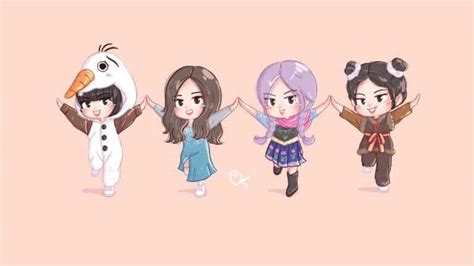 Nh Blackpink Chibi Cute H Nh N N Black Pink Chibi P