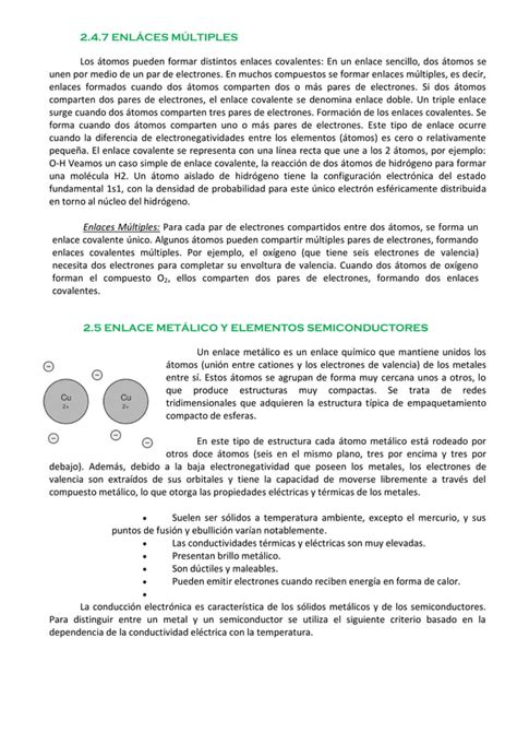 Enlaces Qu Micos Y El Estado S Lido Pdf