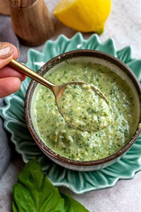 Creamy Pesto Dressing Sailor Bailey