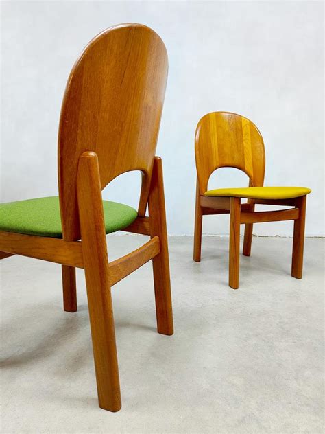 Vintage Danish Dining Chairs By Niels Koefoed For Glostrup 1960s Set