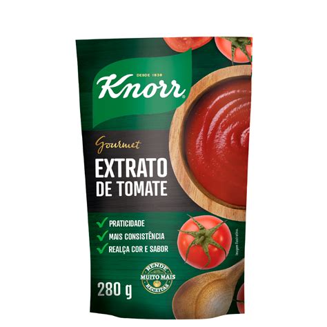 Marcas De Extrato De Tomate - Extrato de Tomate Knorr 280g – Cepêra