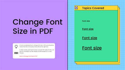 Change Font Size In Pdf Easy Steps Solutions Updf