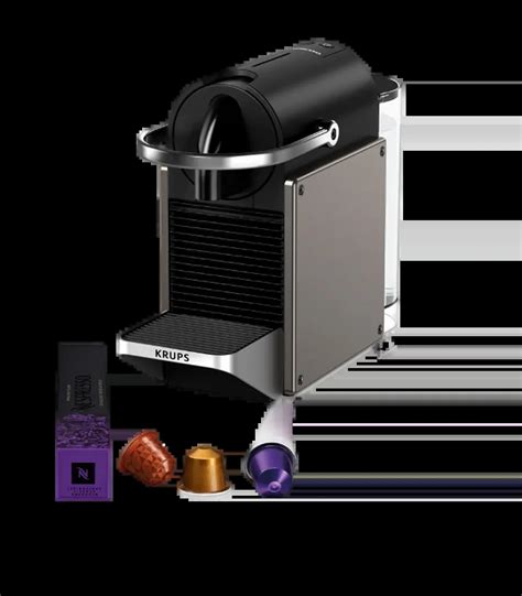 Krups Koffiemachine Nespresso Pixie Redesign Titan Bestel Nu Morgen In Huis