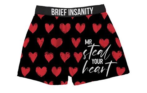 Mr Steal Your Heart Boxer Shorts N Brief Insanity