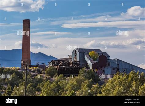 The Pioche Aerial Tramway Transported Silver Ore From The Mines To The
