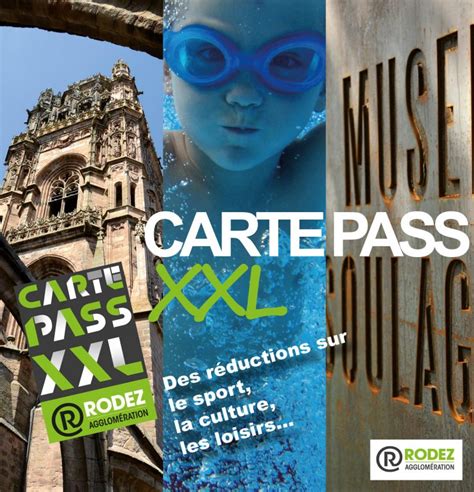 La carte pass XXL Rodez Agglomération