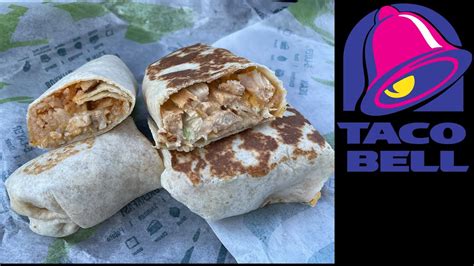 Taco Bell Chipotle Ranch Grilled Chicken Burrito Salsa Verde Grilled