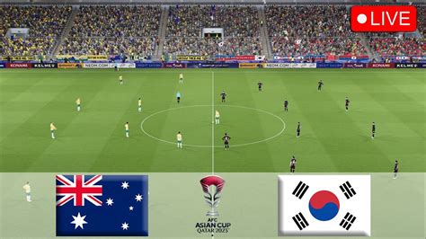 🔴australia Vs South Korea Live🔴2023 Afc Asian Cup🔴live Match Today