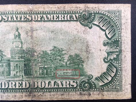 Us 1934 D One Hundred Dollar 100 Federal Reserve Note St Louis