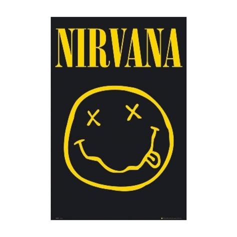 Nirvana Smiley Face Poster Emporium