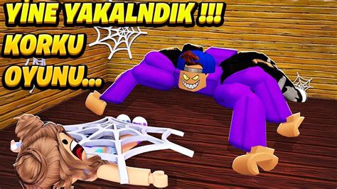 Roblox ta ÖRÜMCEK TERRORU En Korkutucu Oyun Anlarım YouTube