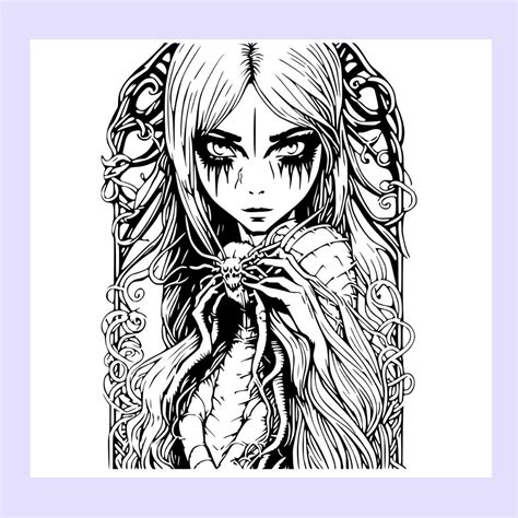 Horror Coloring Pages For Adults Printable