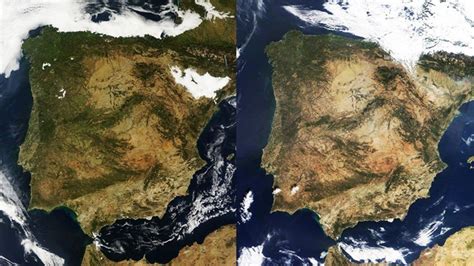 Así Afecta La Sequía A La Península Ibérica