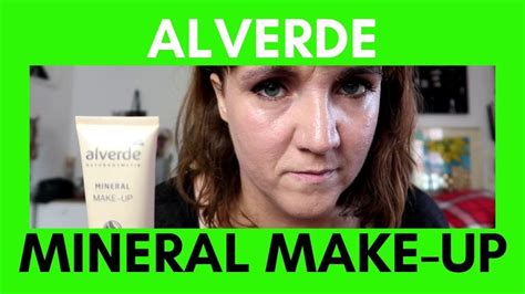 Naturkosmetik Alverde Mineral Make Up In 01 Naturelle YouTube