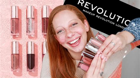 Makeup Revolution Lip Gloss Swatches Saubhaya Makeup