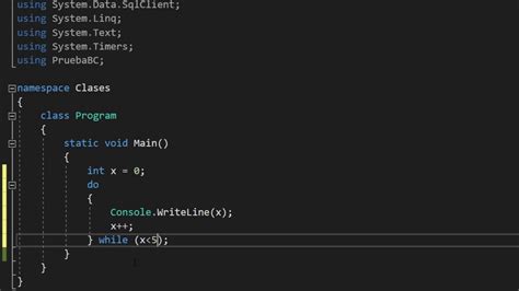 Visual C Ciclo Do While Con Visual Studio Community En Net