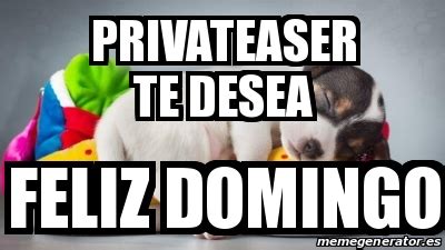 Meme Personalizado Privateaser Te Desea Feliz Domingo