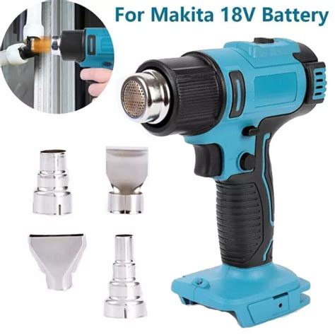 W Pour Makita V Pistolet Air Chaud Sans Fil Souffleur D Air