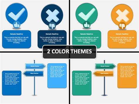 Good and Bad PowerPoint and Google Slides Template - PPT Slides