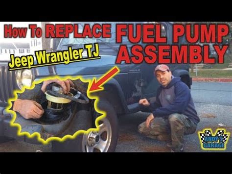 Change Fuel Pump Jeep Wrangler