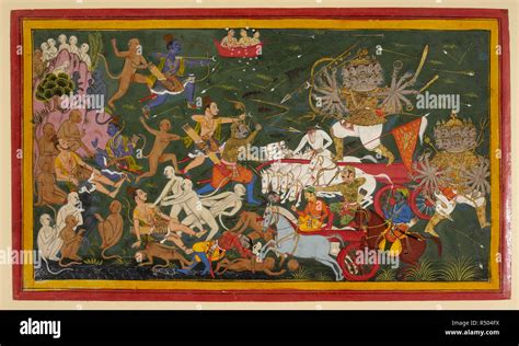 ravana wounds laksmana laksmana  vibhisana  attack ravana