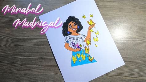 Como Dibujar A Mirabel Madrigal De Encanto Youtube