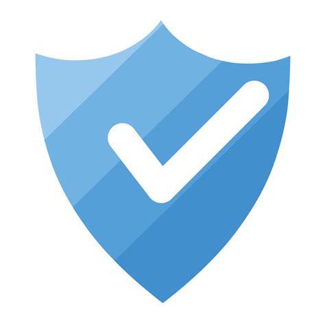 Shield Icon Shield With A Checkmark In The Middle Protection Icon Concept 30739755 Png