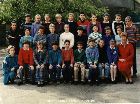 Photo De Classe CM2 De 1989 ECOLE SAINT DENIS Copains D Avant