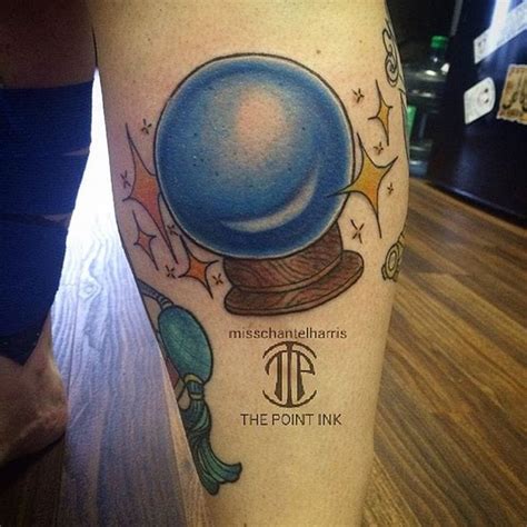 Crystal Ball Tattoo by Chantel Harris #crystalball #fortuneteller # ...