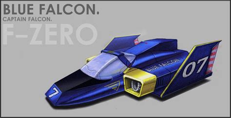 F Zero Blue Falcon - Christie Richardson